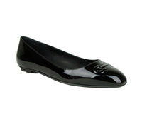 Salvatore Ferragamo Salvatore Ferragamo Women's Broni Black Patent Leather Ballet Flats(5.5 C)