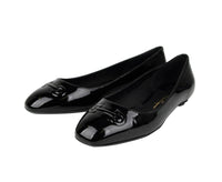 Salvatore Ferragamo Salvatore Ferragamo Women's Broni Black Patent Leather Ballet Flats(5.5 C)