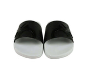 Salvatore Ferragamo Men's Dante Black / White Rubber Slide Sandal 0682459