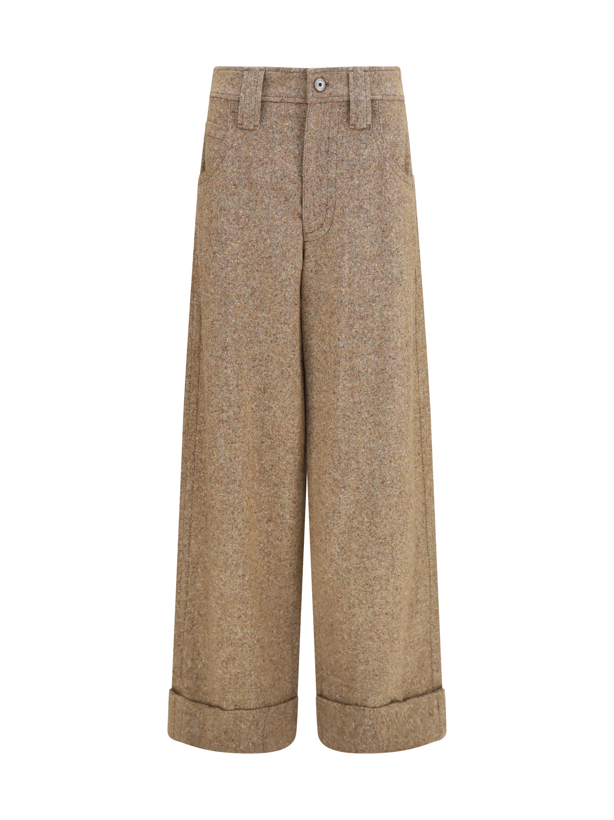 Brunello Cucinelli Women Tailored Wool-Blend Pants