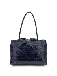 The Attico Women L’Altra Di Milano Crocodile-Effect Shoulder Bag