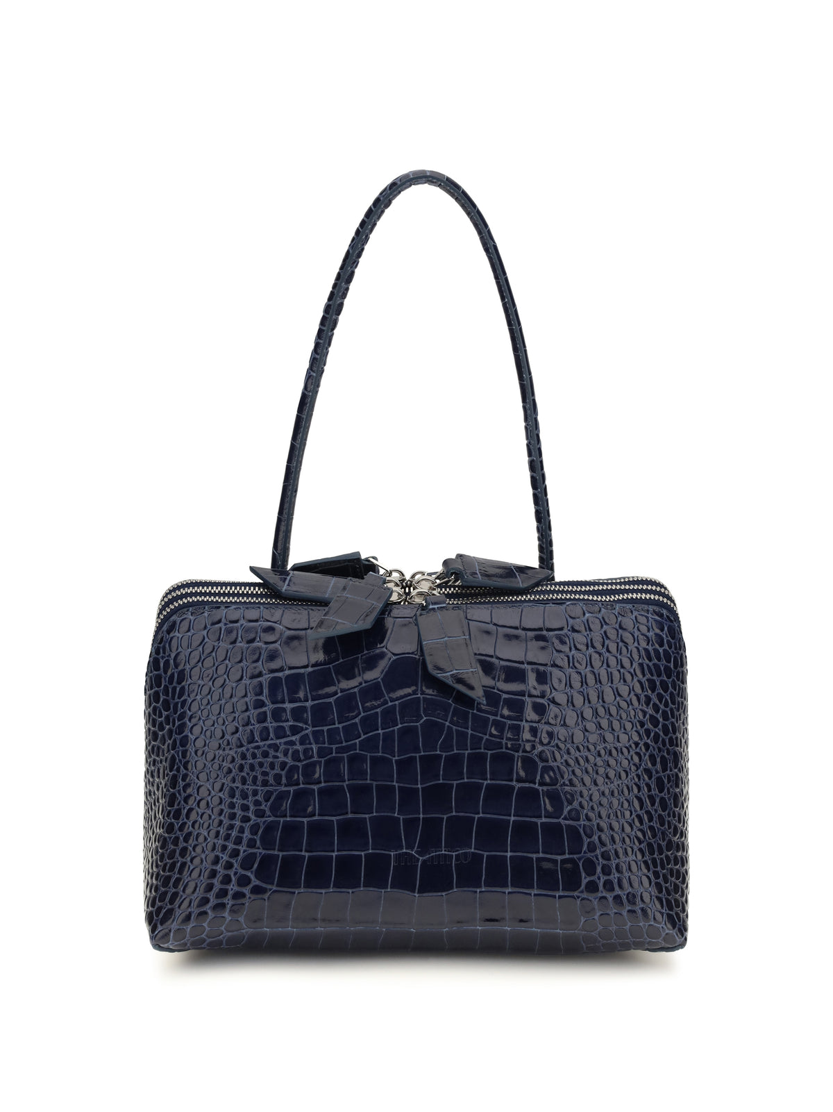 The Attico Women L’Altra Di Milano Crocodile-Effect Shoulder Bag