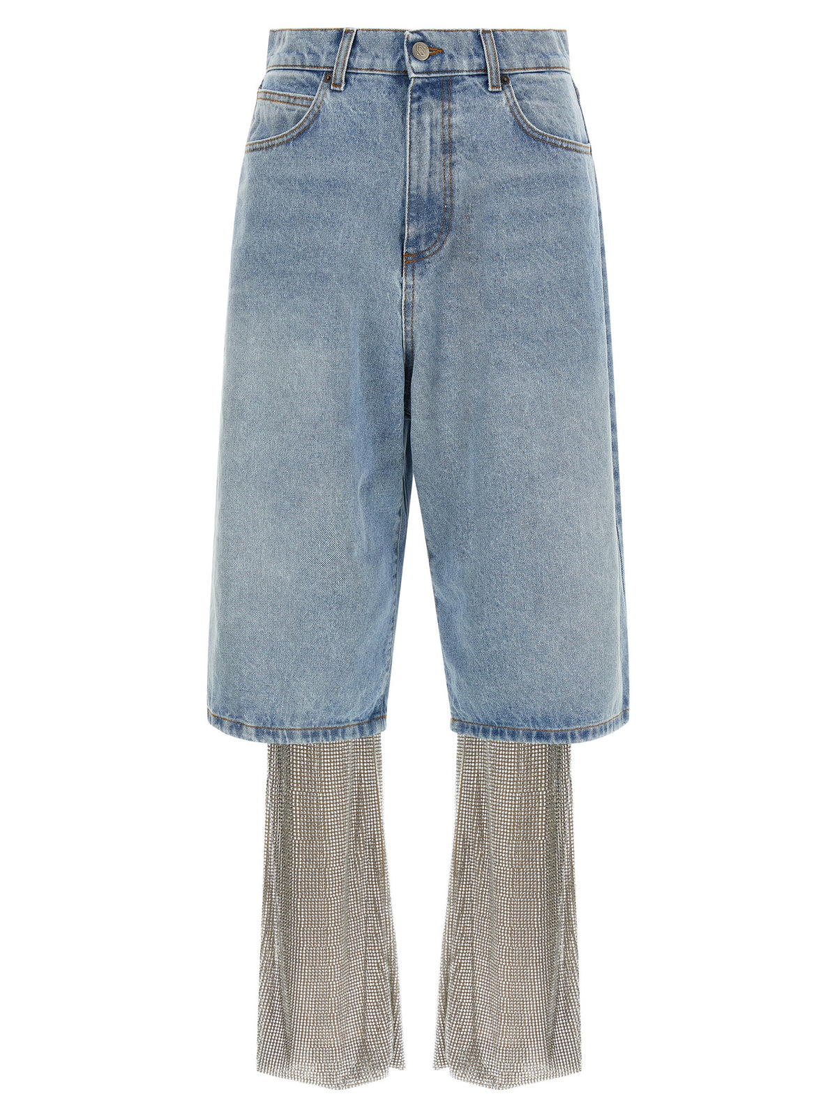 Giuseppe Di Morabito Women Crystal Jeans + Leggings