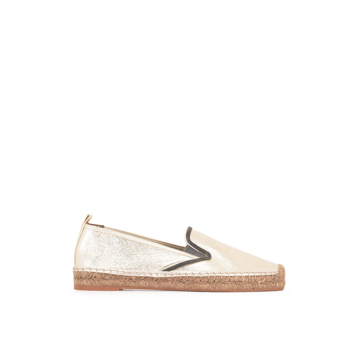 Brunello Cucinelli Brunello Cucinelli Leather Espadrilles Women