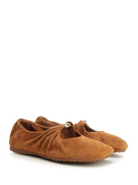 Loewe Women Soft Ballerina "Pebble"