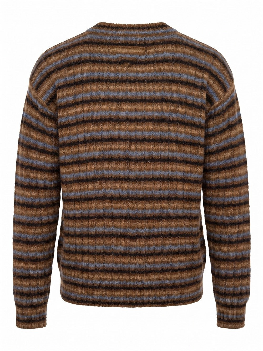 Prada Men Shetland Wool Boat Neck Sweater