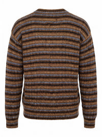 Prada Men Shetland Wool Boat Neck Sweater