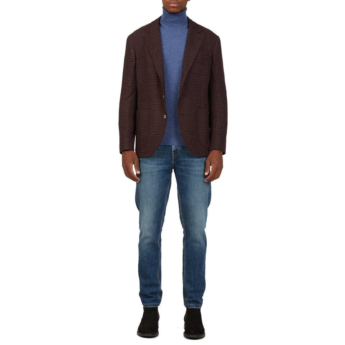Brunello Cucinelli Brunello Cucinelli Tartan Wool Jacket Men