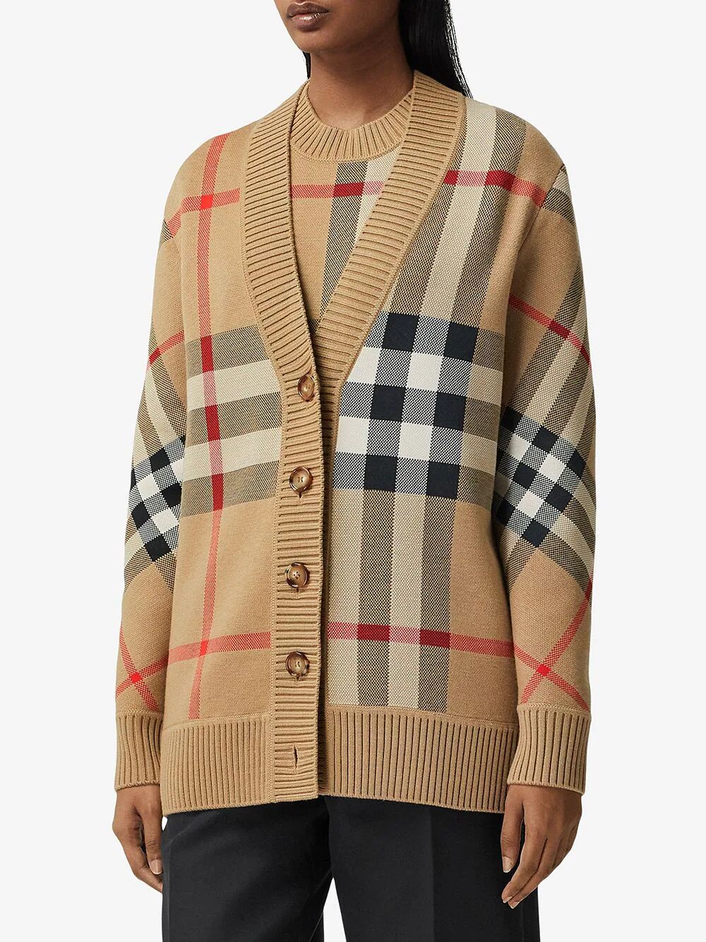 BURBERRY Burberry Women Cardigan Check