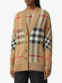 BURBERRY Burberry Women Cardigan Check