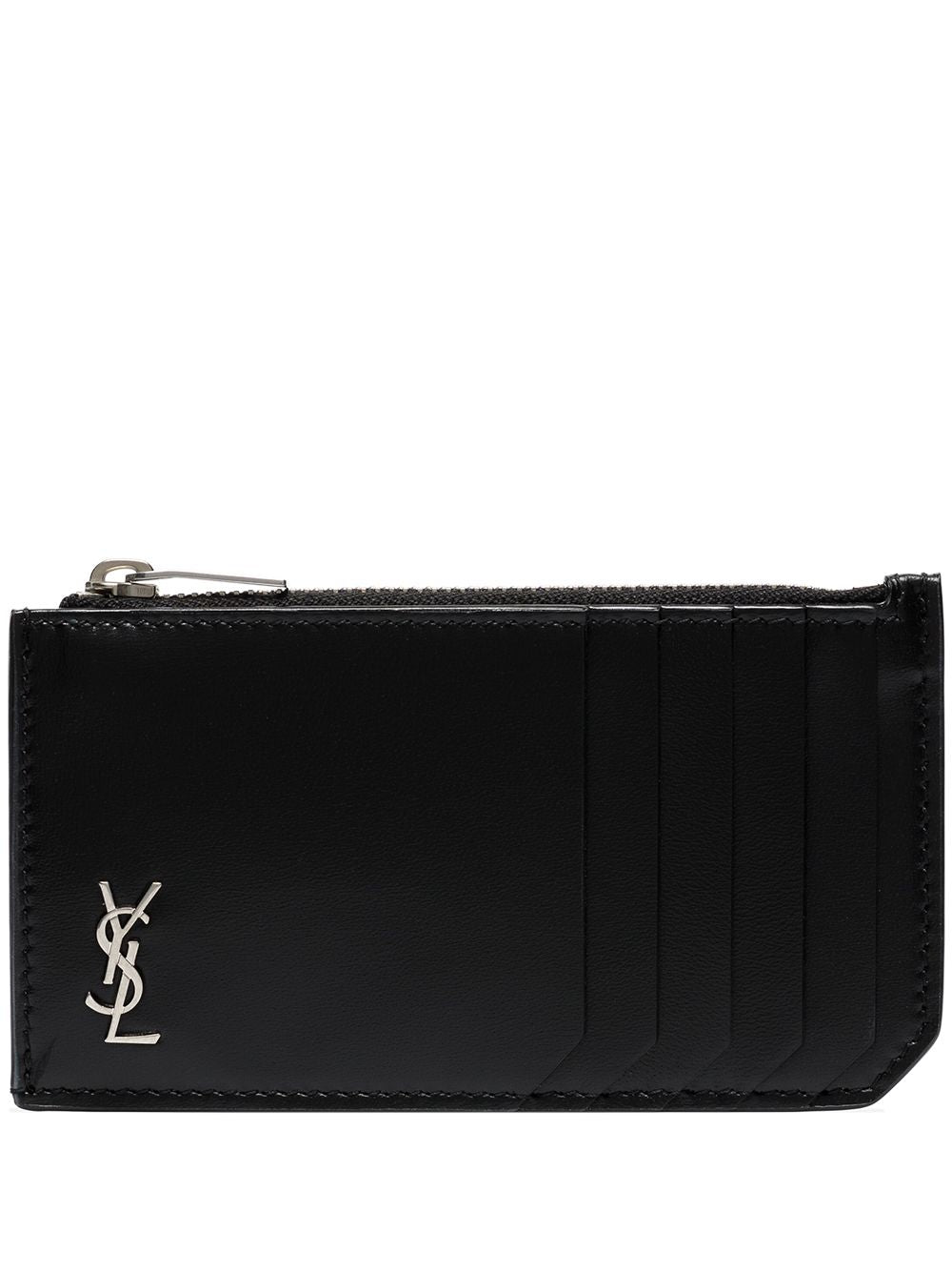 SAINT LAURENT PARIS Card Holder With Zip Women