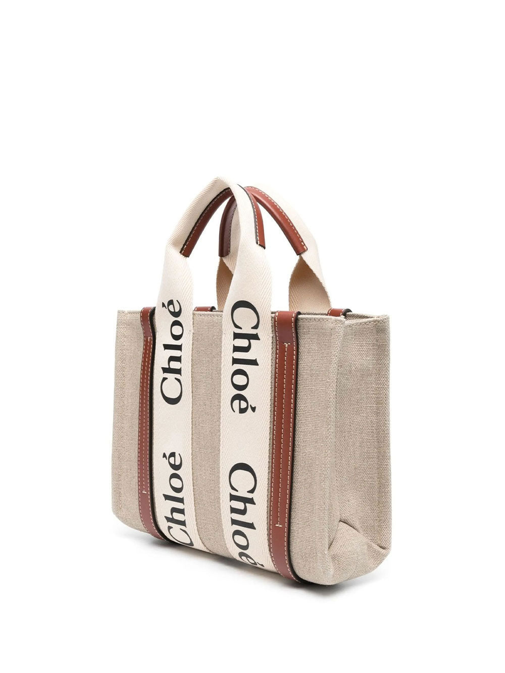CHLOE Chloe Women Tote Bag "Woody" Piccola In Lino