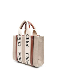 CHLOE Chloe Women Tote Bag "Woody" Piccola In Lino