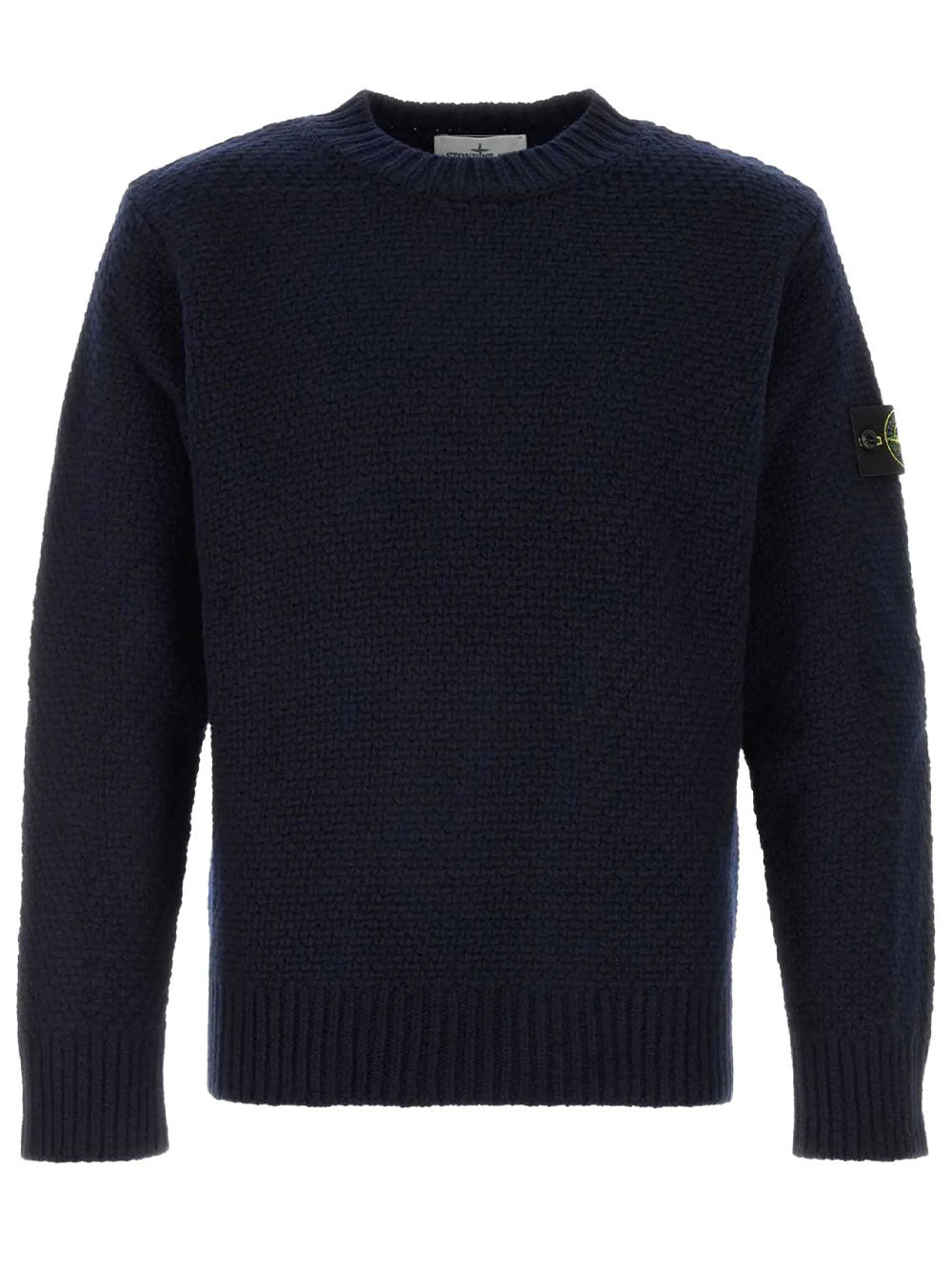 Stone Island Men Maglione Girocollo Vestibilità Loose A Costine