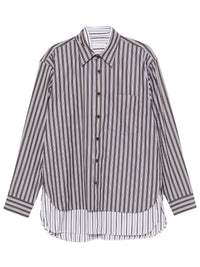 DRIES VAN NOTEN Camicia "Camber" In Cotone A Doppio Strato Women