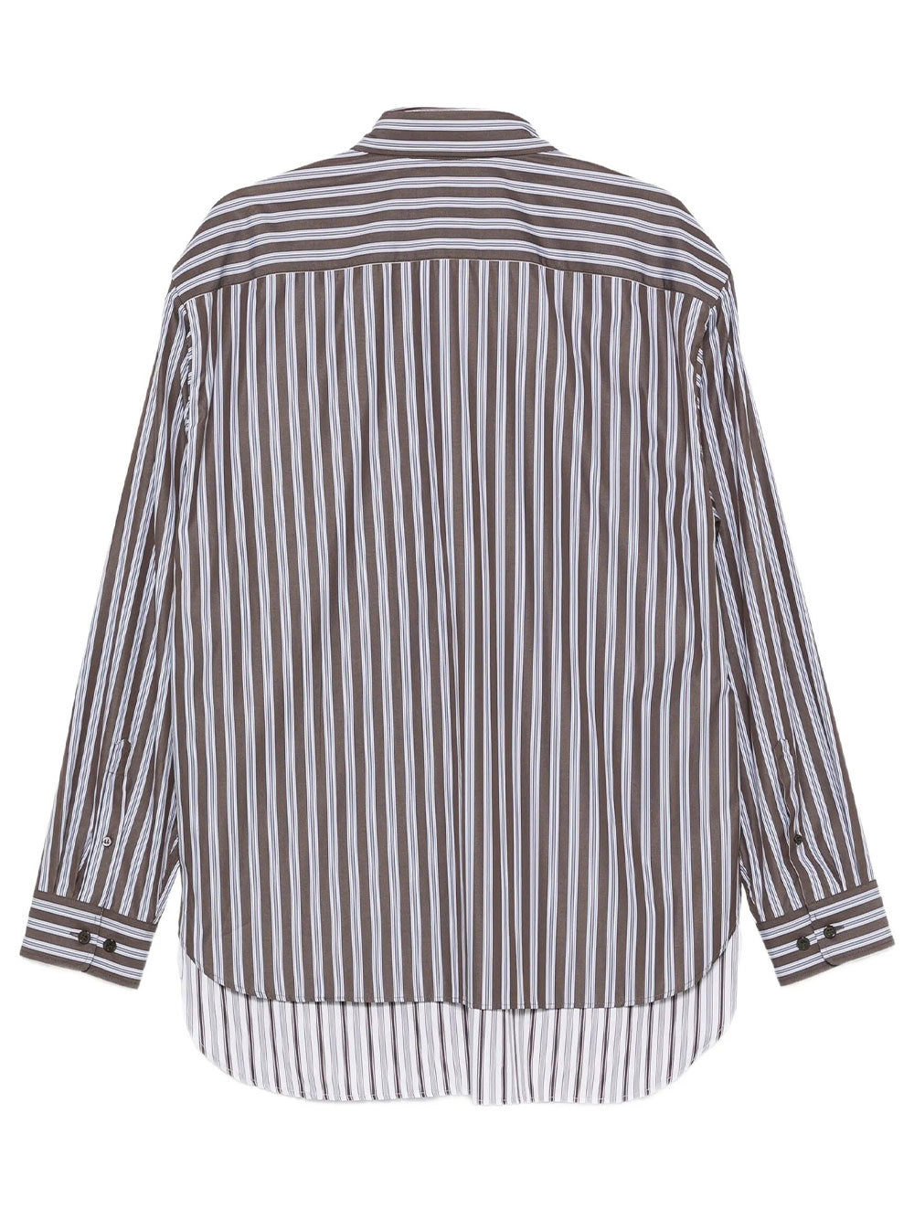 DRIES VAN NOTEN Camicia "Camber" In Cotone A Doppio Strato Women
