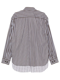DRIES VAN NOTEN Camicia "Camber" In Cotone A Doppio Strato Women
