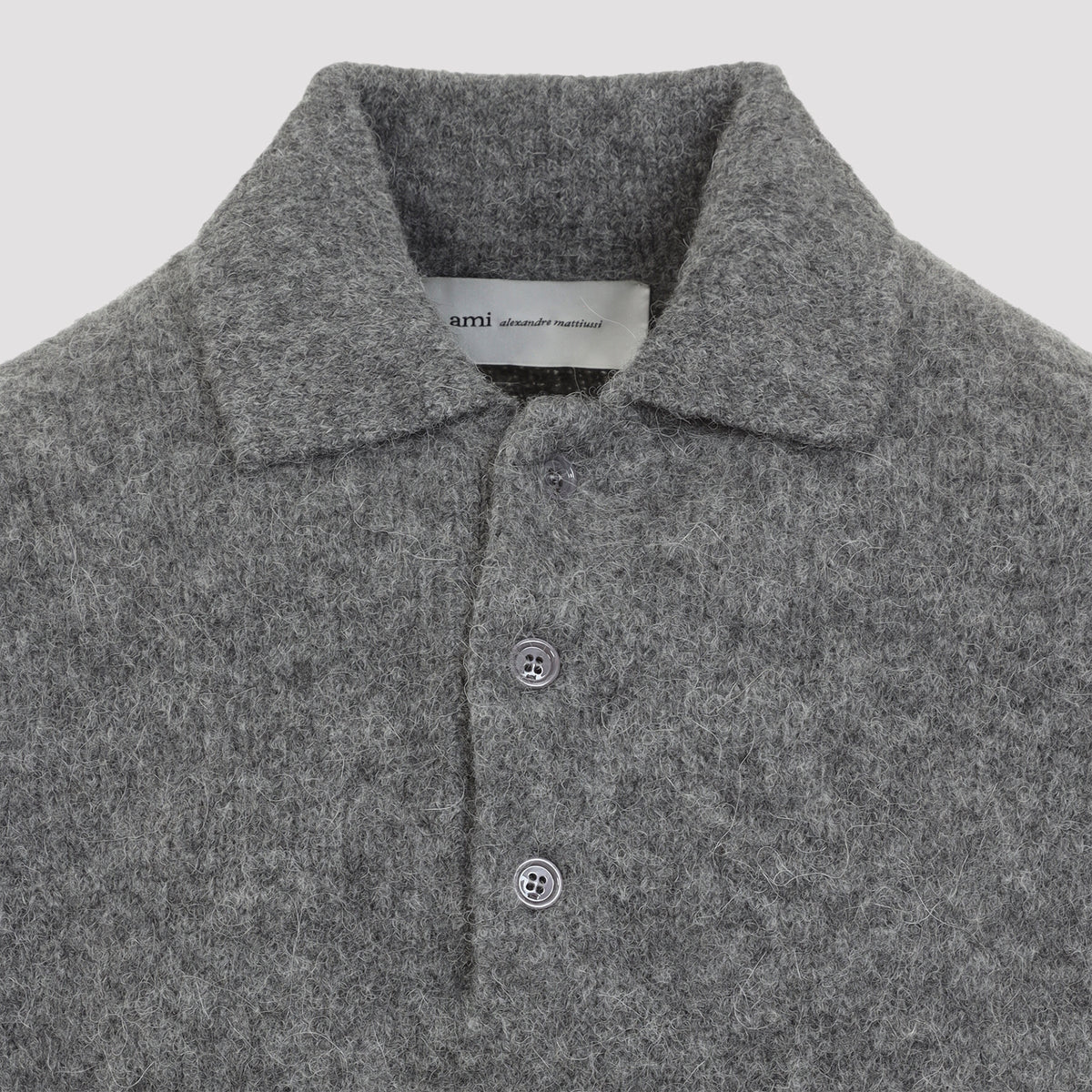 Ami Paris Knit Polo Men