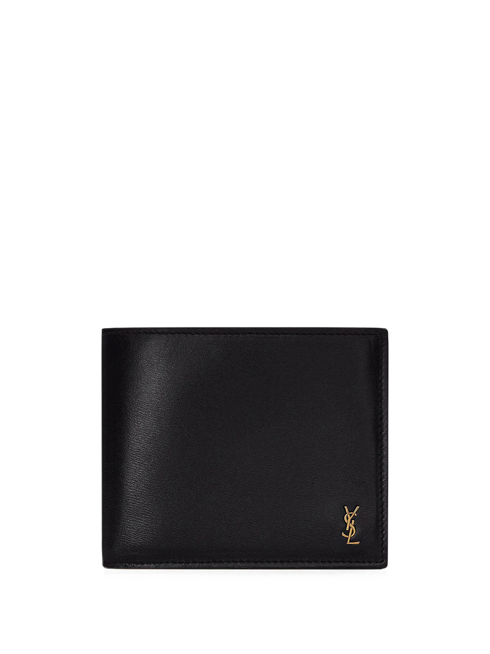 SAINT LAURENT PARIS Portafoglio "Tiny Cassandre East/West" Piccolo In Pelle Lucida Women