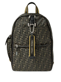 FENDI Zaino "Fendi Climb" In Tessuto Superlight Ff Zucca Women