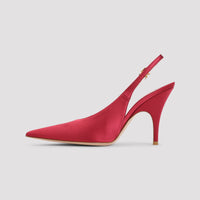 Gianvito Rossi Sofia Sling Crepe Satin Pumps Women