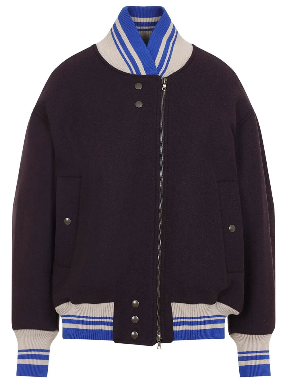 DRIES VAN NOTEN Bomber Oversize In Lana Women