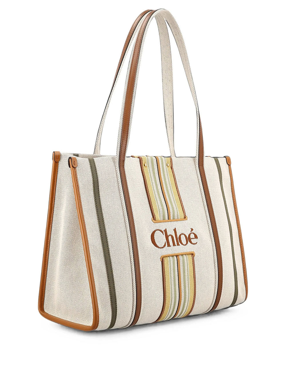 CHLOÉ Tote Bag "Woody Loop" In Tela Women