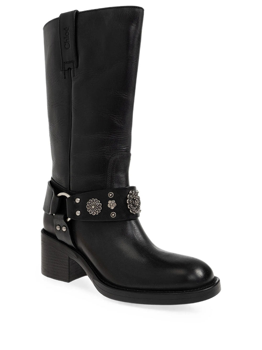 CHLOÉ Stivali "Dakota" In Pelle Effetto Vintage Women