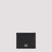 Miu Miu Calf Leather Card Case Women