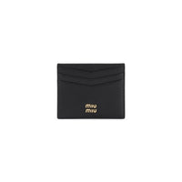 Miu Miu Calf Leather Card Case Women