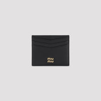 Miu Miu Calf Leather Card Case Women