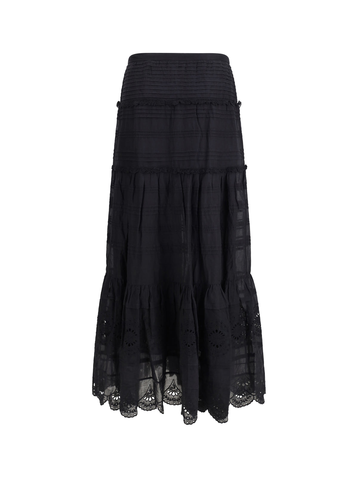 Marant Etoile Women Paoline Long Cotton Skirt