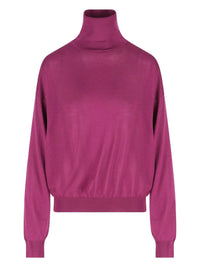 SAINT LAURENT Saint Laurent Women Roll-Neck Wool Sweater