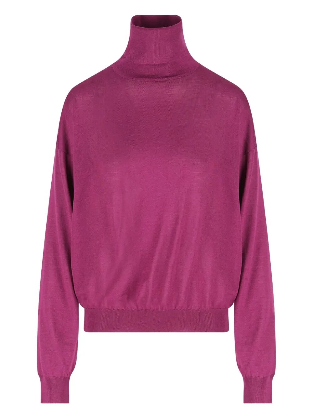 SAINT LAURENT PARIS Roll-Neck Wool Sweater Women