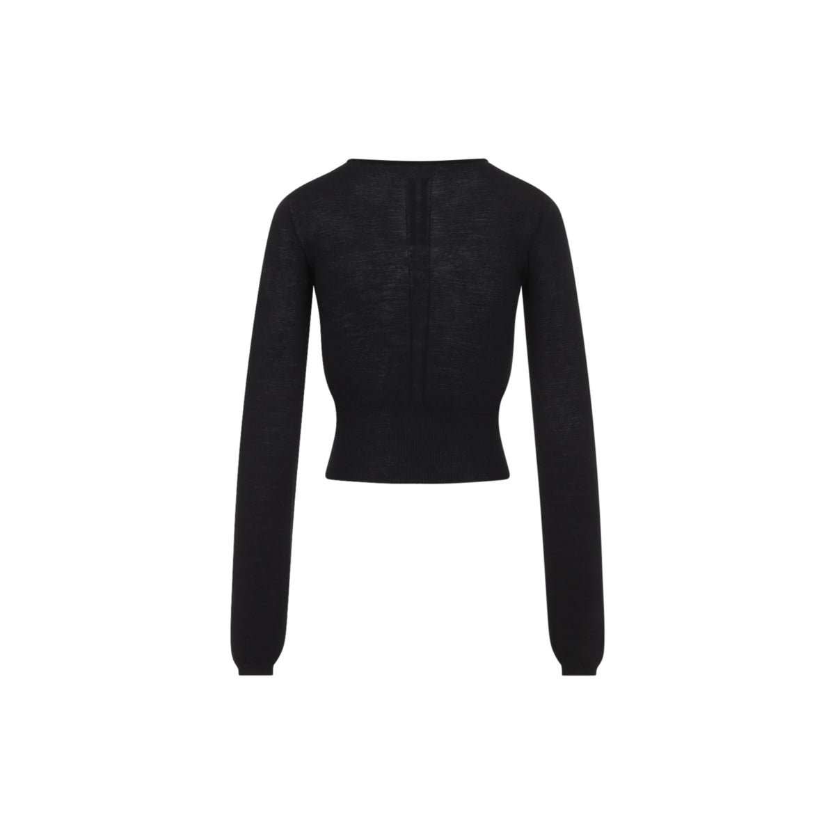 Rick Owens Slashed Cropped Pull T-Shirt Women