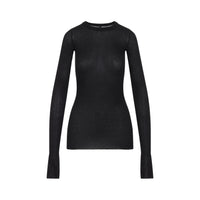Rick Owens Rib L/S T-Shirt Women