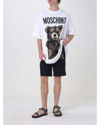 Moschino Couture Teddy Bear Oversized Tee Men Multicolor T-Shirts