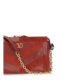 VALENTINO GARAVANI Valentino Garavani Women Panthea Shoulder Bag Chevron Pattern