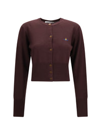 VIVIENNE WESTWOOD Vivienne Westwood Women Bea Cropped Wool Cardigan