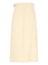 Burberry Women Silk Midi Kilt