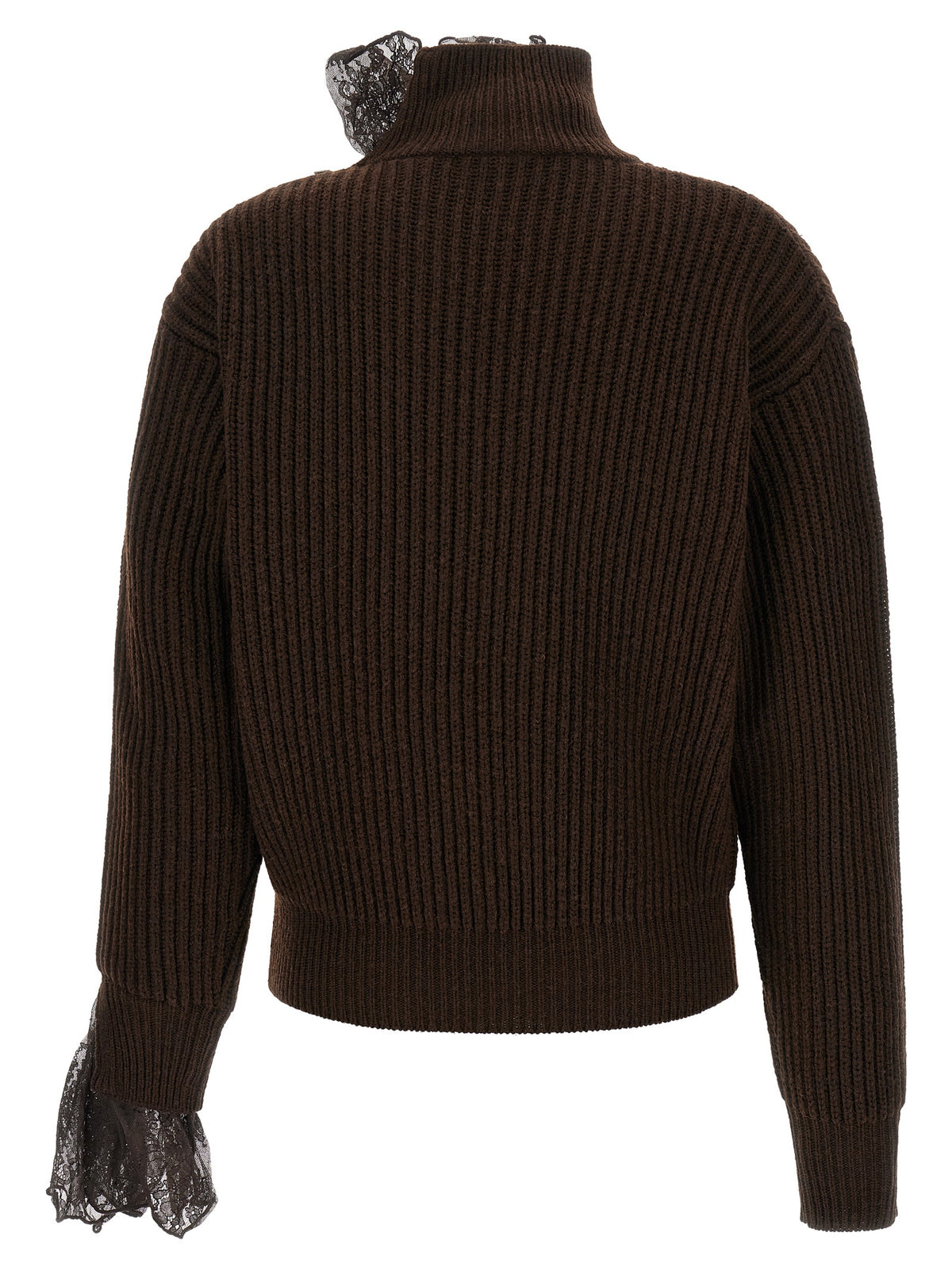GIUSEPPE DI MORABITO Giuseppe Di Morabito Women Ribbed Lace Sweater