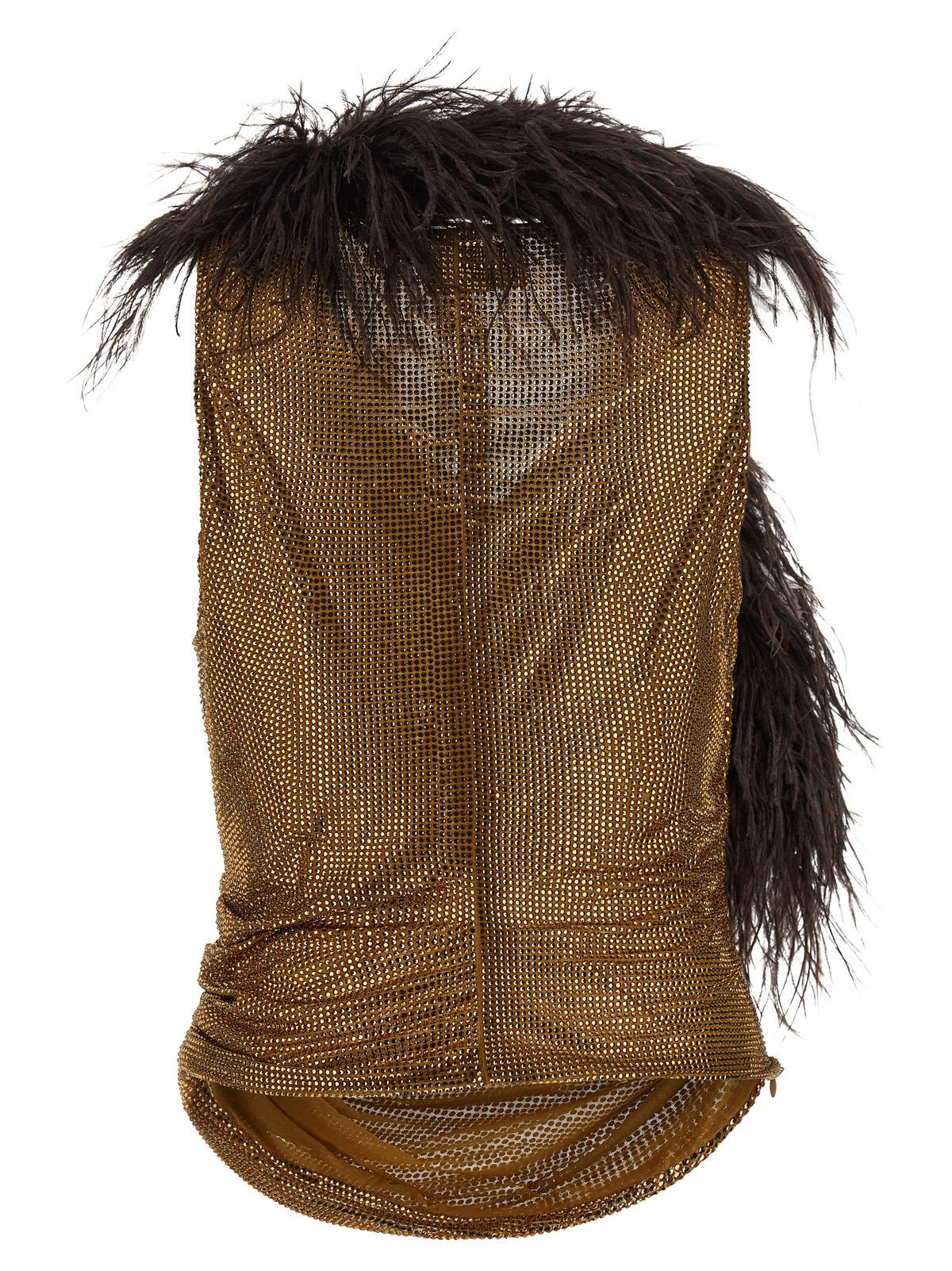 Giuseppe Di Morabito Women Mesh And Feather Top