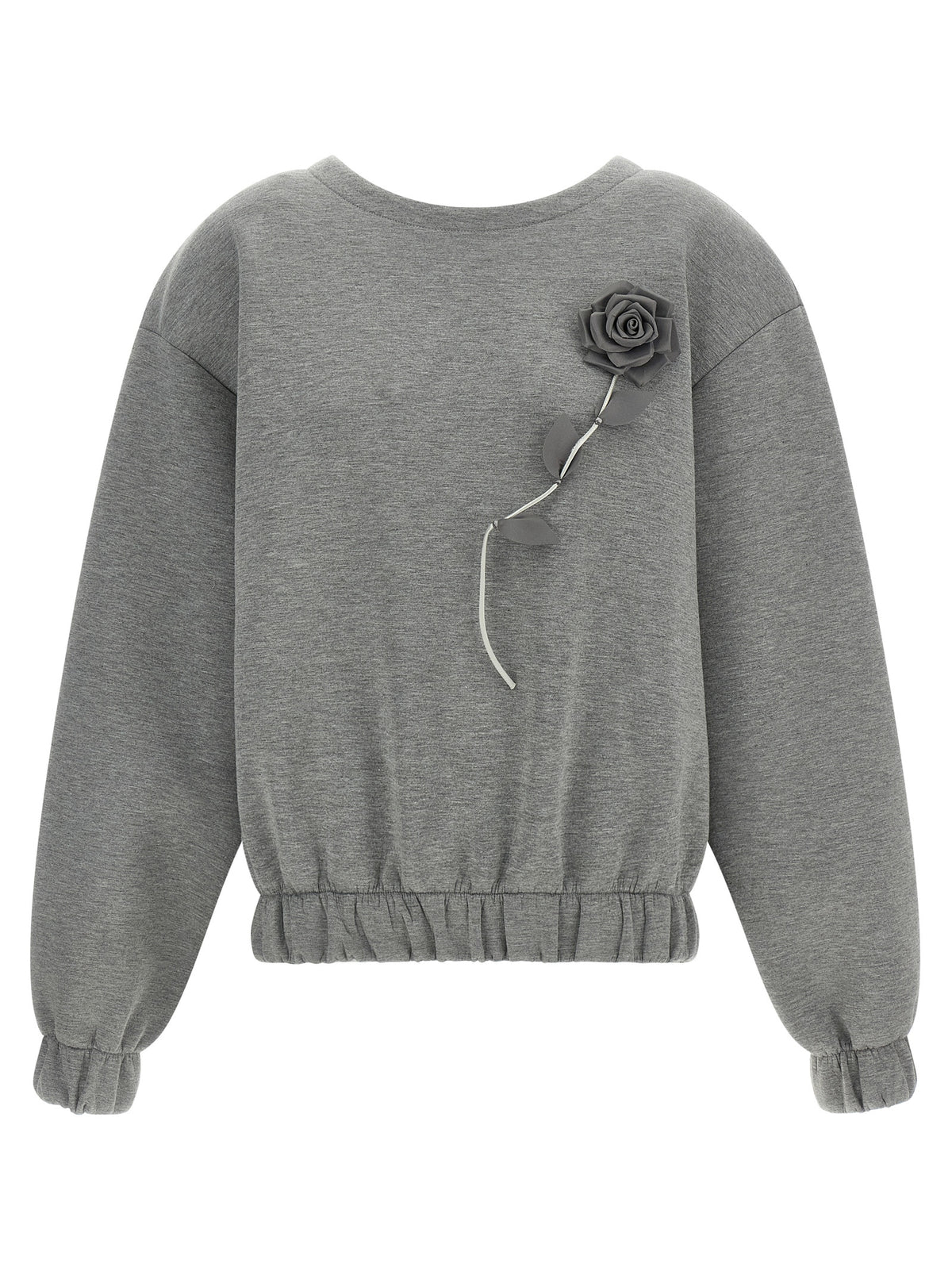 Giuseppe Di Morabito Women Removable Flower Application Sweatshirt