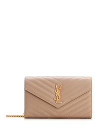 Saint Laurent Women "Cassandre" Wallet On Chain