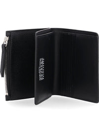 Maison Margiela Maison Margiela Women Compact Leather Wallet With Side Zip