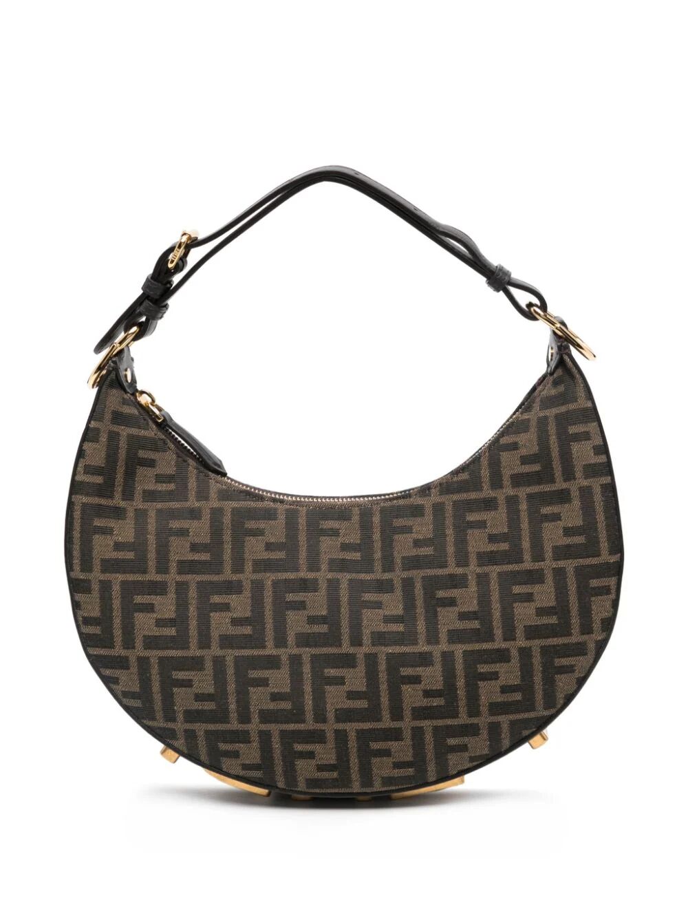 Fendi Women Fendigraphy Small Ff Jacquard Hobo Bag