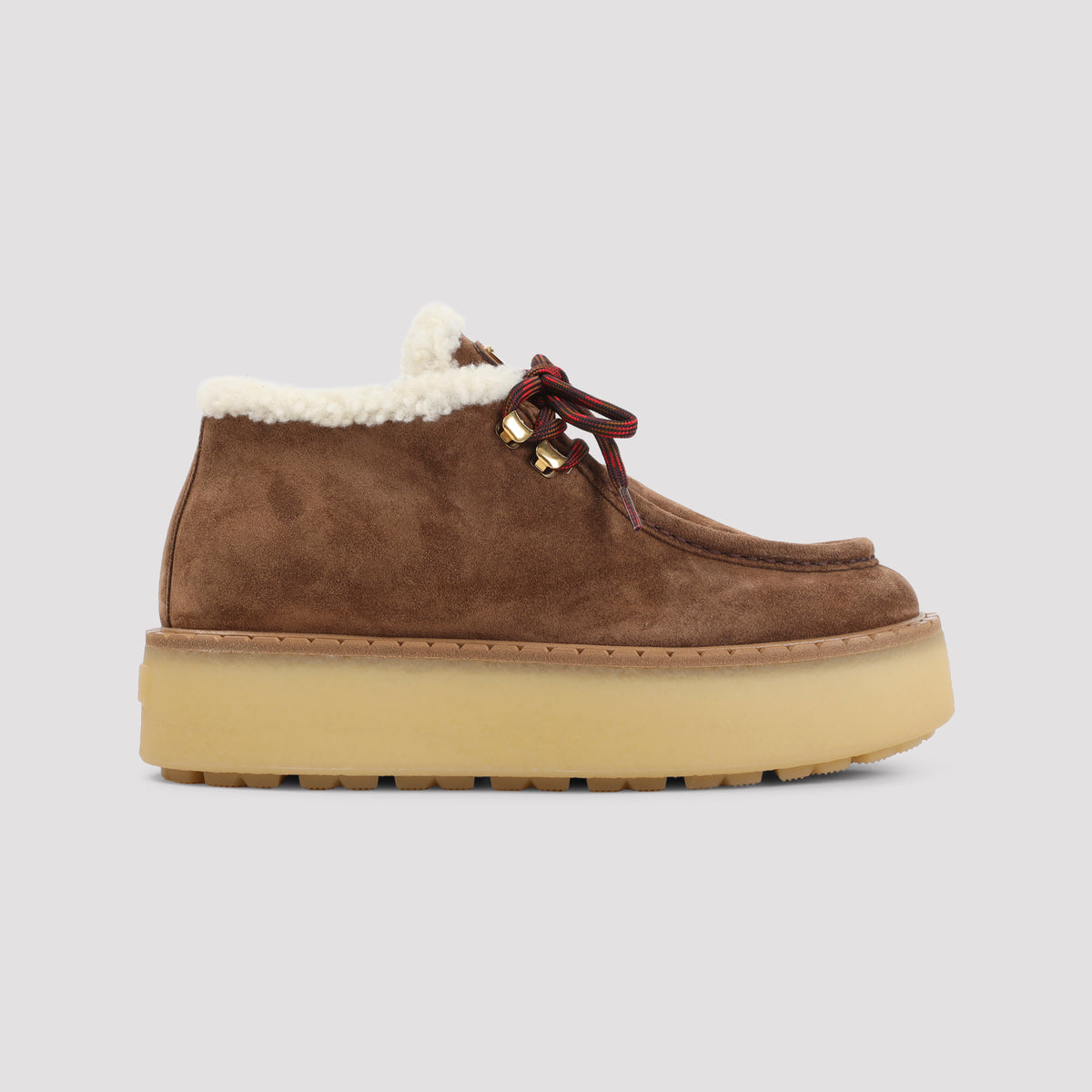 Prada Lace-Up Ankle Boots Women