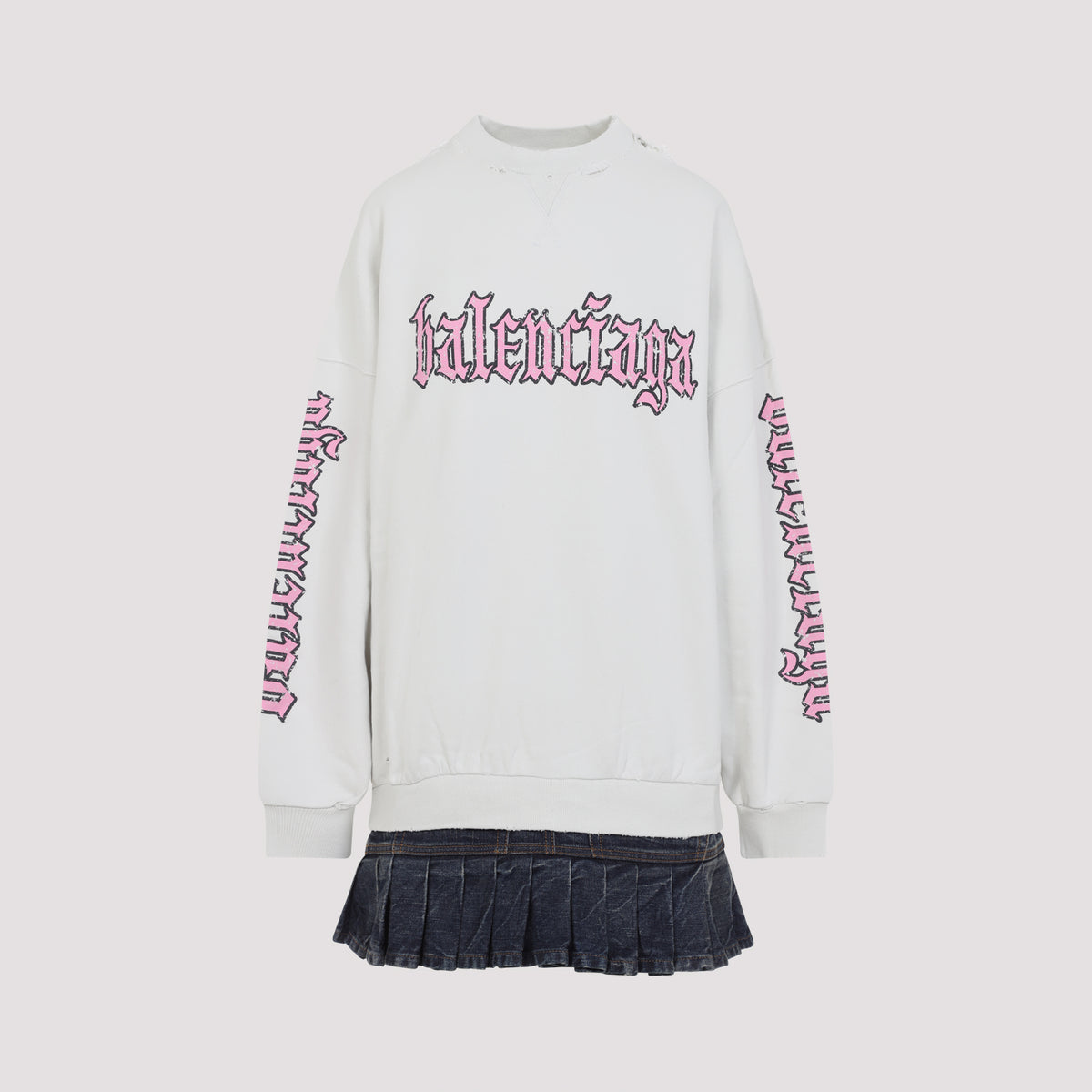 Balenciaga Hybrid Mini Dress Women