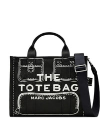 The Trompe L`Oeil Cargo Canvas Medium Tote Bag Women