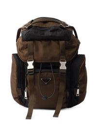 Prada Men Two-Tone Re-Nylon Backpack